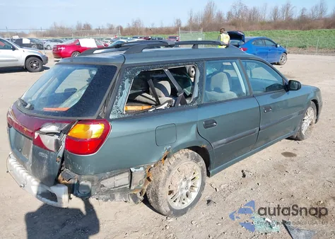 2001 Subaru Legacy L z USA, uszkodzony, nr VIN 4S3BH635117302000